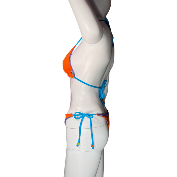 Reversible Sun & Sky Bikini - Handcrafted in Neoprene
