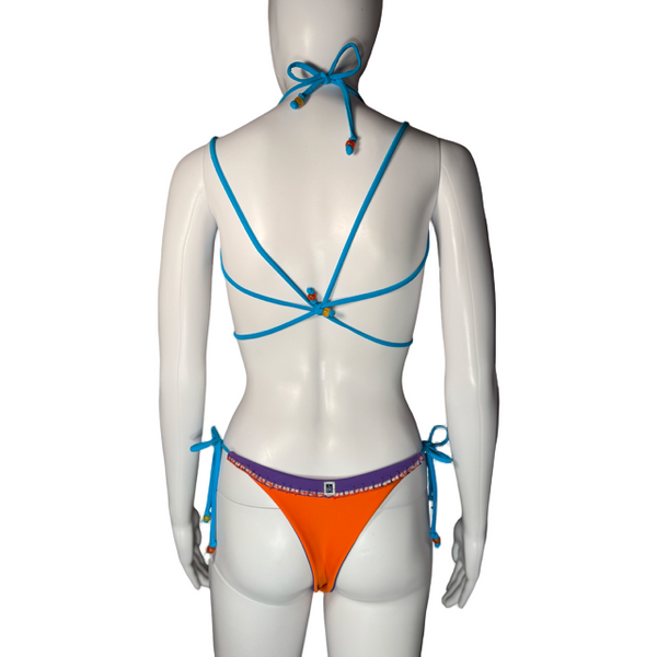 Reversible Sun & Sky Bikini - Handcrafted in Neoprene