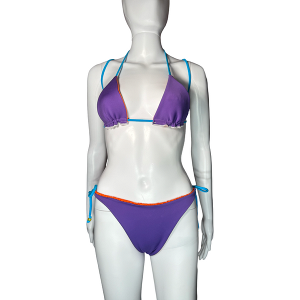 Reversible Sun & Sky Bikini - Handcrafted in Neoprene