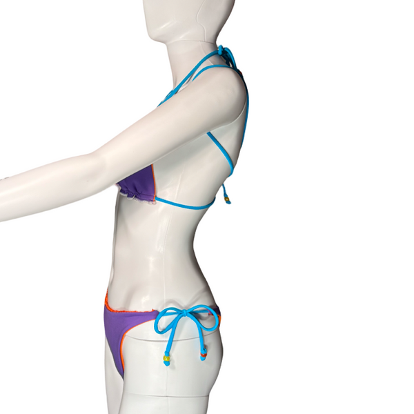 Reversible Sun & Sky Bikini - Handcrafted in Neoprene